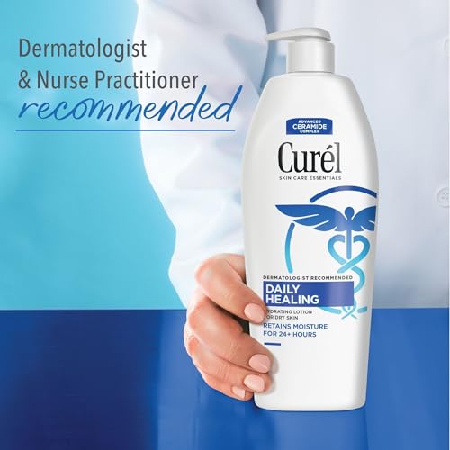 Daily Healing Body Lotion with Ceramides - 1 Fl Oz Pack of 30 - Dry Skin Relief