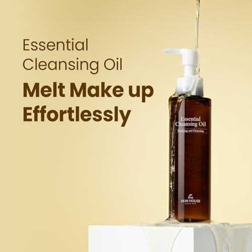 The Skin House Essential Cleansing Oil - Makeup Remover & Face Oil, 5.07 fl oz