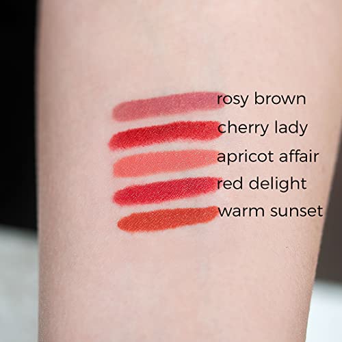 Natural Jumbo Lipstick Rosy Brown Organic Moisturizing Lip Color