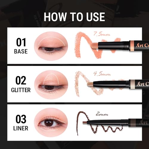 wet n wild Ultimate Eyebrow Retractable Definer Pencil, Medium Brown & Ultimate Brow Micro Eyebrow Retractable Pencil, Dark Brown, Ultra Fine 1.5mm Tip, Draws Tiny Brow Hairs