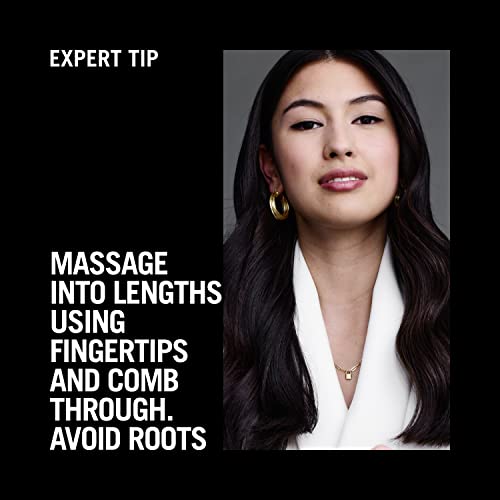 TRESemm? Hair Care Pro Collection Keratin Repair Leave in Conditioner Treatment, Visibly Seals Split Ends, Tames Flyaways for Healthy Looking Hair, 2 Pack - 6.1 Fl Oz Ea