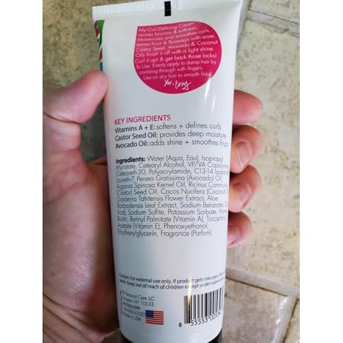 SoCozy Curl Defining Cream (5 Fl Oz) Kids Curl Cream for Curly Hair, Adds Definition, Shine & Bounce, Hair Cream for Wavy, Coily and Curly Hair, Enriched with Vitamins, Castor Seed, & Avocado Oil