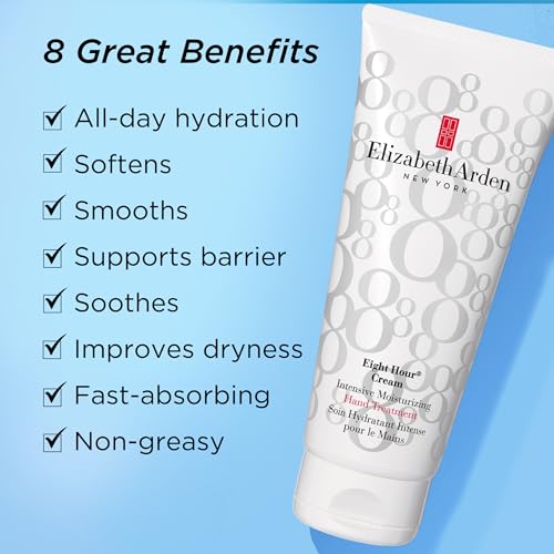 Elizabeth Arden Eight Hour Cream Hand Treatment 6.8 Fl Oz - Intensive Moisturizer for Dry Skin