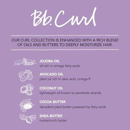 8.5oz Curl Defining Styling Cream for Fine to Medium Hair - Moisture & Anti-Frizz
