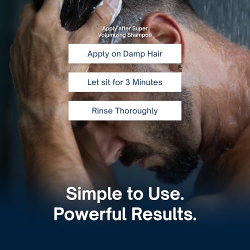 Volumizing Hair Conditioner for Thinning Hair - Strengthens & Adds Body 10oz