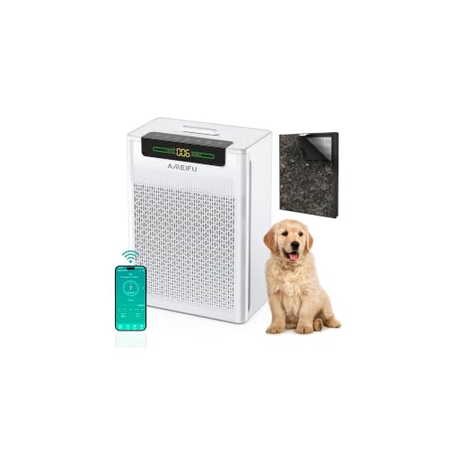 Large Room Air Purifier with Smart App Control - HEPA Filtration up to 3000 sq.ft.