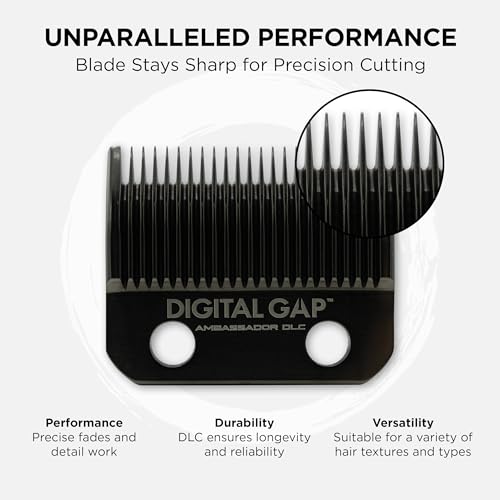 COCCO Clipper Blade Replacement for Veloce & Hyper Veloce Clippers - Ambassador DLC Taper