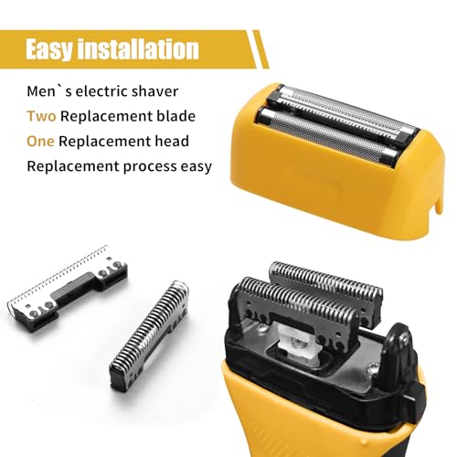 Yellow 7045-1 PCS Shaver Replacement Foil Head for Wahl 7061 Series - Hypo-Allergenic