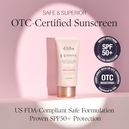 d'alba Piedmont White Truffle Spray Serum & Waterfull Tone-Up Sunscreen BROAD SPECTRUM SPF 50+, Double Serum & Cream