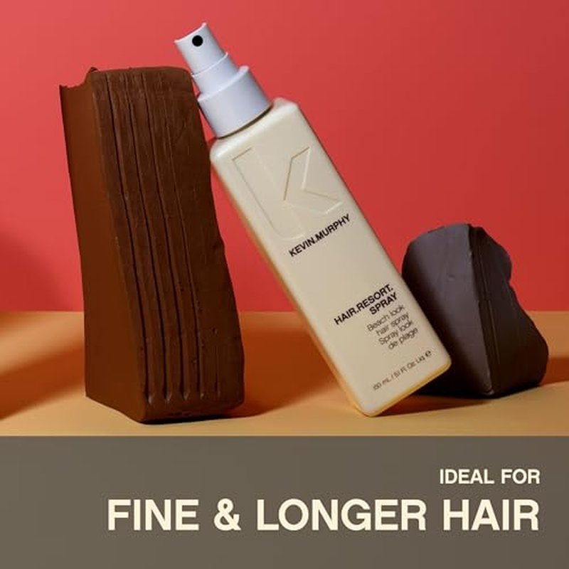 KEVIN.MURPHY HAIR.RESORT.SPRAY - Beach Look Hairspray - For Fine & Longer - Natural, Flexible Hold - Lightweight Hairspray - Sulphate Free Hair Care - 150 mL / 5.1 fl oz