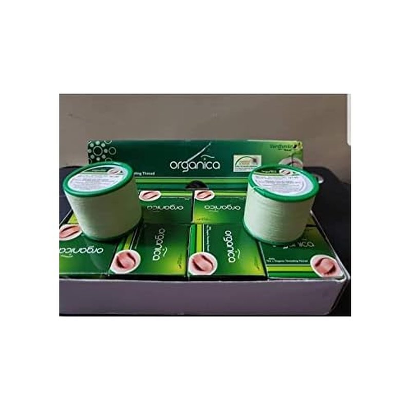IndianStore4All Organica Eyebrow Thread Box of 8 Spools