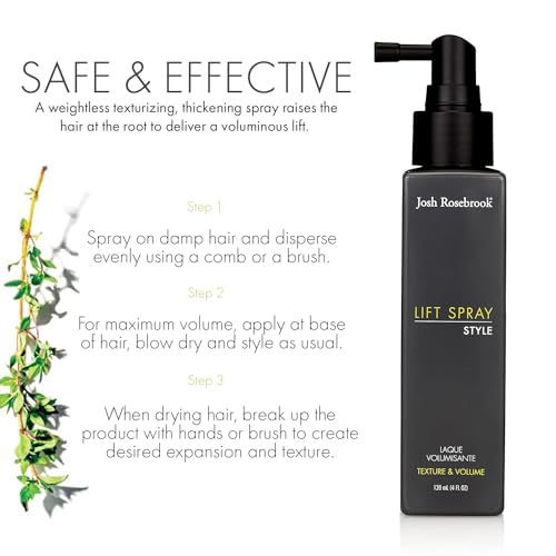 Volumizing Hair Spray - Lightweight Texture & Body for Fine Hair 4oz