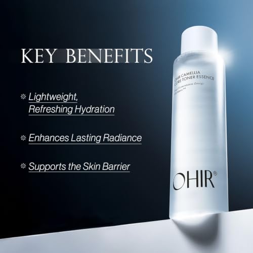 White Camellia Glutathione Core Toner Essence 200ml - Brightening & Hydrating Skin Care