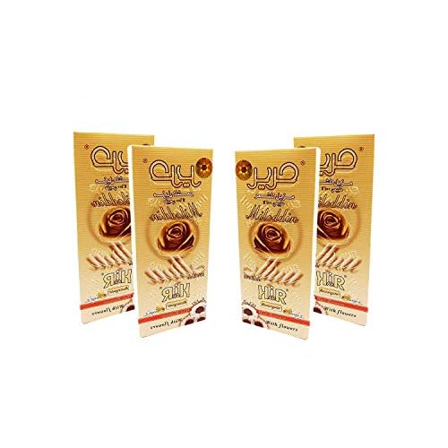 Packets Hair Removal Wax Waxing Sugar Sugaring Paste Natural All Essence All Body Parts All Hair Types Bikini Brazilian Face Easy to Prepare (4 Packs x 90 gm) Total 12.70 oz / 360 gm