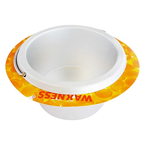 Waxness Waxing Protection Collars 50 Pack Yellow Fits Most 14 Ounces Tin Brands