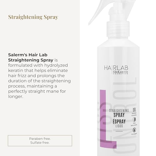 Smoothing Hair Spray with Hydrolyzed Keratin and Heat Protection - 250ml
