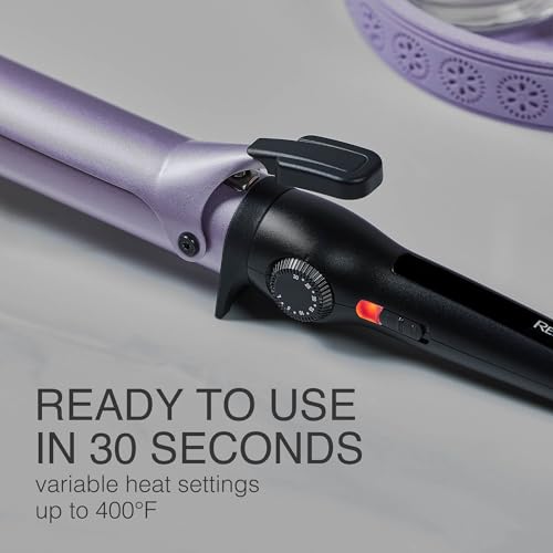 Remington 1.5 Inch Anti-Static Ceramic Curling Iron with Titanium Coating