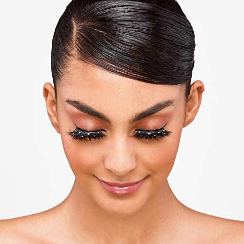 i?ENVY Lashes with Rhinestones Masterpiece Mink Lashes, Diamond False Eyelashes (Bouquet of Diamonds)
