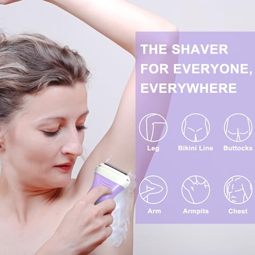 Electric Razors for Women,Bikini Trimmer,Trimmer for Bikini Line,Lady Electric Shaver for Pubic Hair,Legs,armpits 2025011503