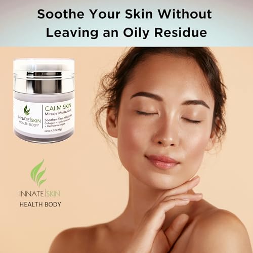 Innate Skin Calm Face Moisturizer with Hyaluronic Acid & Collagen 1.7oz Air Pump