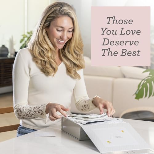 Lizush Luxury Spa Gifts for Women ? 7 Piece Lavender Gift Set with Candle, Gift Baskets for Women, Body Care Set for Mom, Birthday Box, Relaxation & Self Care Spa Kit for Wife ? Handmade in the USA