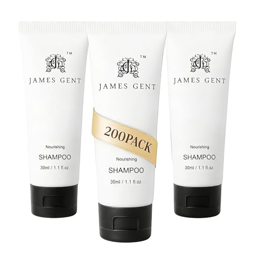 200 Pack Travel Size Hotel Shampoo - Individually Wrapped Botanic Formula