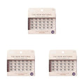KISS The New Natural False Eyelashes, Easy to Apply, Reusable Fake Lashes, Cruelty Free, Includes 24 Short & Medium Length (12mm-16mm) Natural Volume Trio Lash Clusters - Style ¡®Noir¡¯ (Pack of 3)