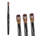 Yasterd Acrylic Nail Brush 12# Black Oval Crimped Kolinsky Sable for Nail Art
