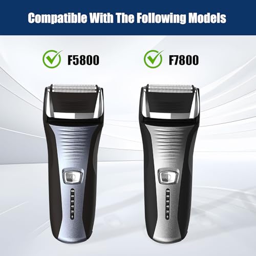 Shaver Replacement Foil Compatible with Remington TITANIUM-X Flex & Pivot Foil and Cutter F5800 & F7800 £¬2packs