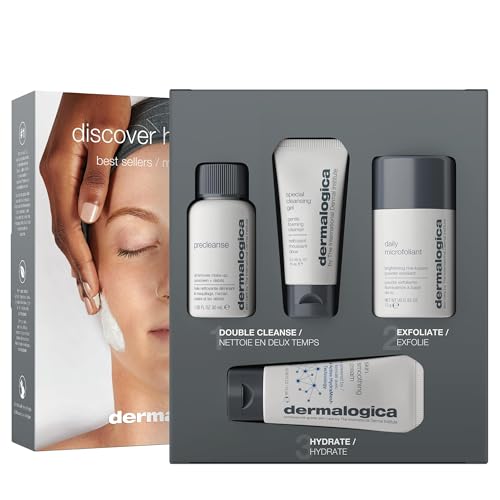 Dermalogica Healthy Skin Travel Skincare Kit - 4 Piece Set for All Skin Types