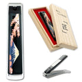 Japanese Nail Clippers for Thick Nails with Mt. Fuji & Sakura - Maki-e Large Straight Edge
