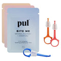 Reusable 2-in-1 Aligner Seating & Removal Tool Set - Pink, Orange, Blue - Dental Orthodontic Aid - Variation of Removal + Seating Tool