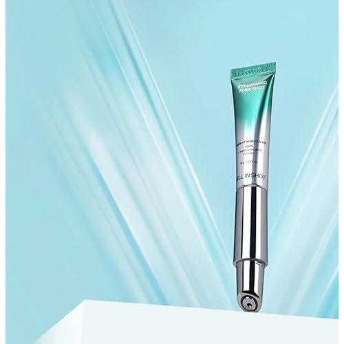 Eyebanding PDRN Shot ? Under Eye Area Firming and Wrinkle Care Cream for Elasticity and Hydration, with Massage Applicator, 0.52 fl.oz (15ml)