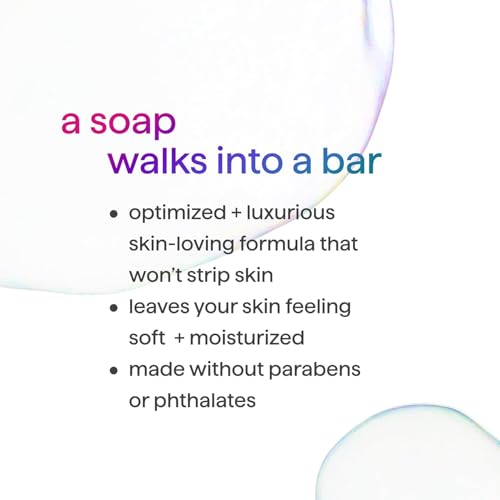 Method Bar Soap, Pure Peace, Pure Peace, Rose Water, Peonies + Pink Sea Salt notes, Plastic Free, 2 bars, 5oz each