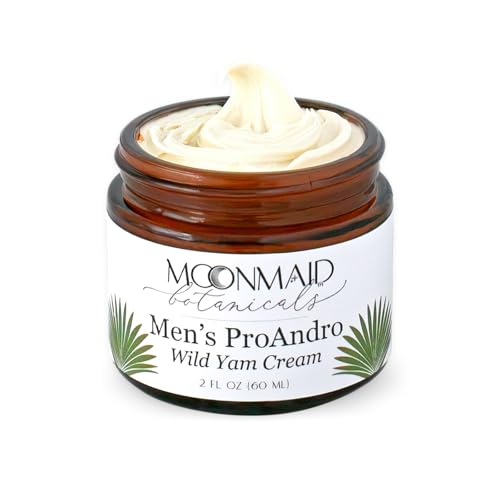 Men's Wild Yam & Saw Palmetto Herbal Cream for Wellness - Natural, Scented