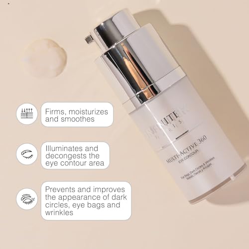 Hydrating Eye Cream with Caffeine, Retinol & Hyaluronic Acid - Brighten & Reduce Dark Circles
