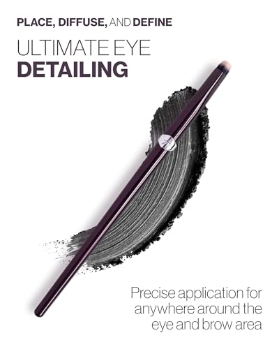 Precision Eye Makeup Brush for Eyeshadow, Eyeliner & Brows - Vegan Synthetic Bristles