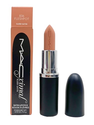 MAC Ximal Sleek Satin Lipstick 836 Fleshpot - Warm Nude Lip Color