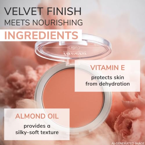 Lavera Velvet Blush Powder Rosy Peach 01 Organic Mineral Vegan Natural Makeup