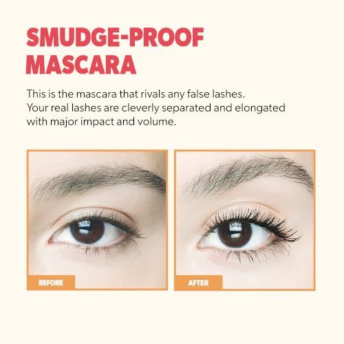 Hi-Def Mascara - Defining & Volumizing Lash Definition, Just Black, 0.31 fl oz