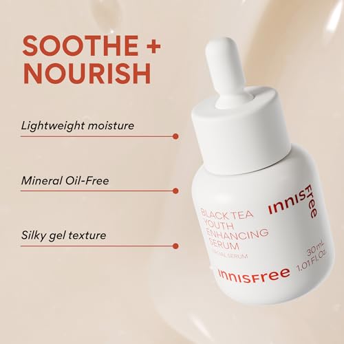 Anti-Aging Face Serum with Black Tea and Niacinamide for Radiance & Firmness
