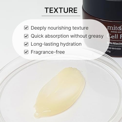 Mito-on Anti-Aging Face Moisturizer with Niacinamide & EGF - 50g