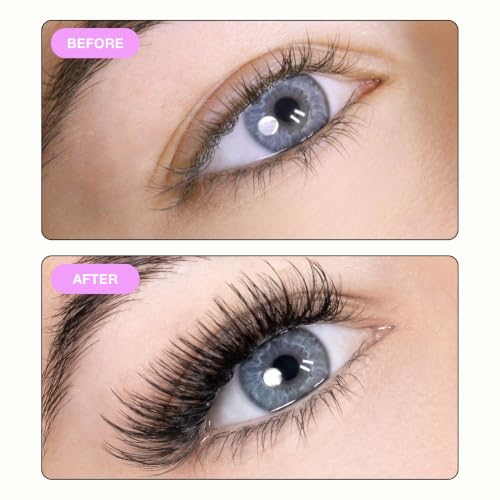 Curacoro LashFolio Narrow Wispy 7D-0.05 C Curl Promade Fans, 8-13mm