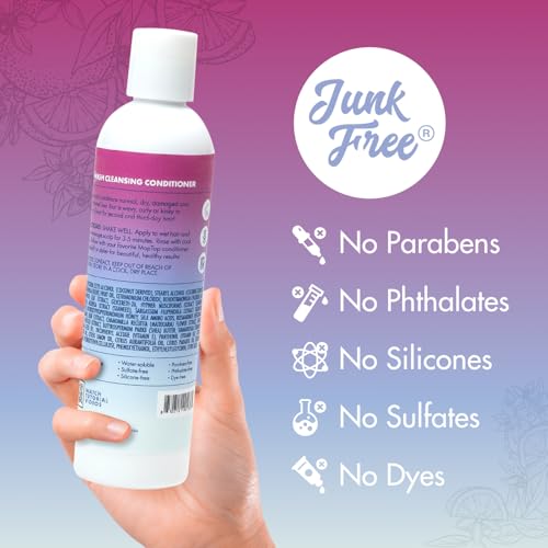 MopTop Cowash Cleansing Conditioner – 8oz, Citrus Medley for Curly Hair | Sulfate & Paraben Free