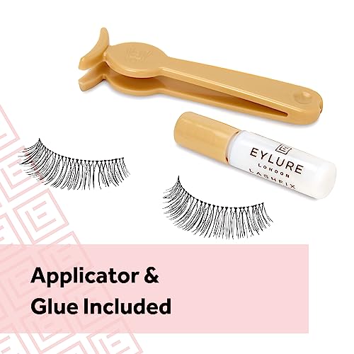 Eylure Naturals No. 031 Reusable Eyelashes, Adhesive Included, 1 Pair (Pack of 3)