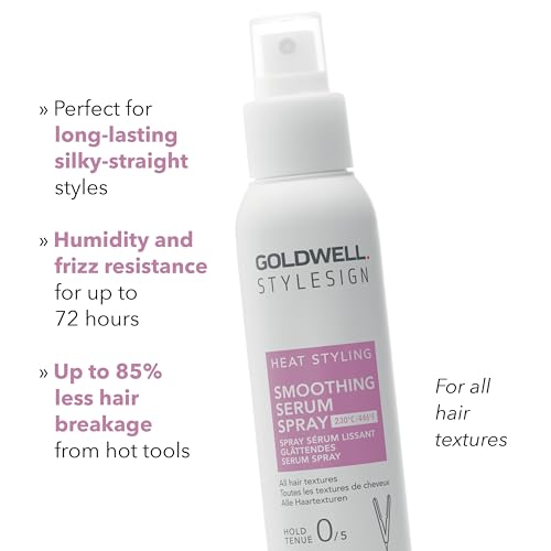 Heat Protectant Hair Serum Spray for Frizz & Humidity, 100ml
