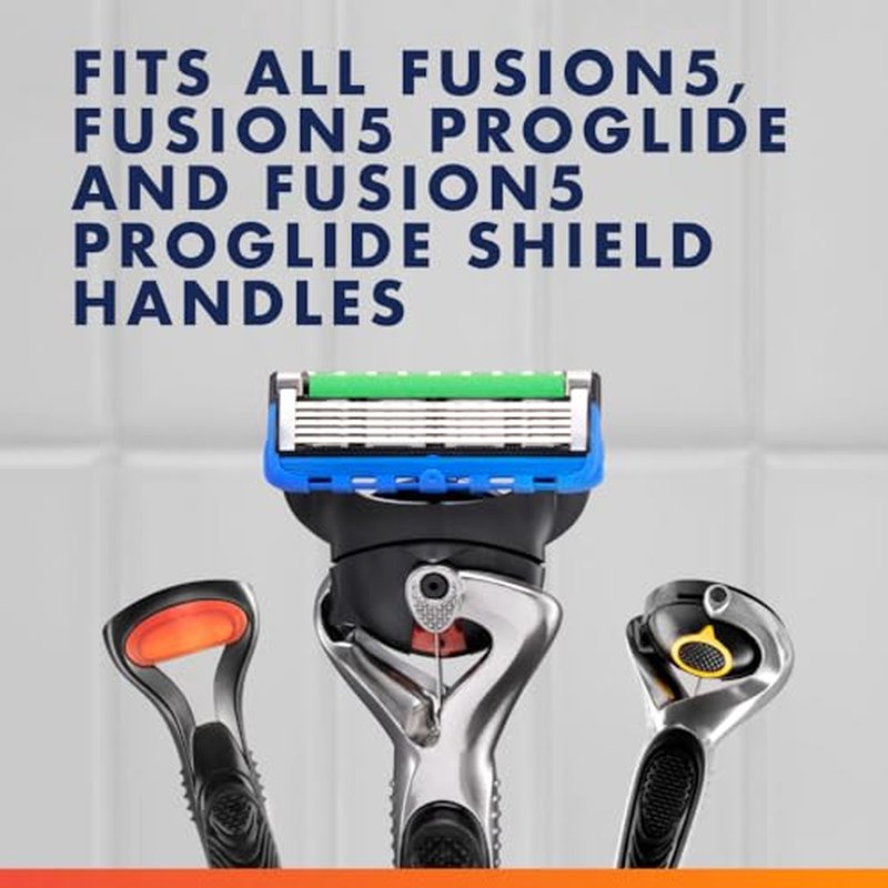 Gillette ProGlide Razor Refills for Men, 4 Razor Blade Refills