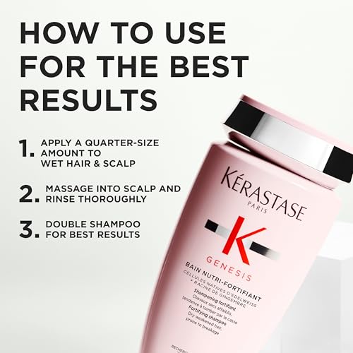 Kerastase Genesis Nutri-Fortifiant Shampoo Refill - Weak Hair Care 16.9 Fl Oz