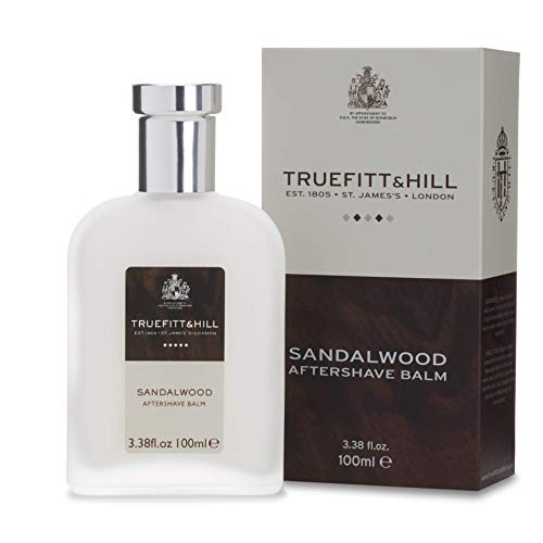 Men's Sandalwood After Shave Balm - Soothing Moisturizer for Sensitive Skin, 3.38 oz