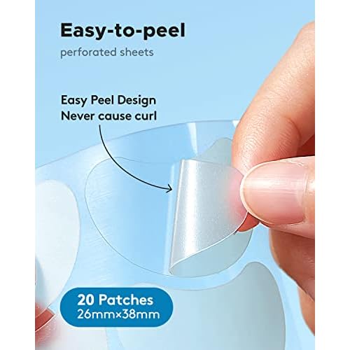 LitBear Acne Patches Large, Hydrocolloid Pimple Patches for Breakouts, Zit and Blemish, Large Acne Patches for Face, Chin, Back and Body with Tea Tree & Calendula Oil